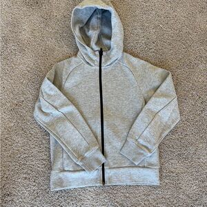 Uniqlo Heather Gray Hoodie kids size 11-12